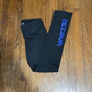 Reebok black fleece lined leggings